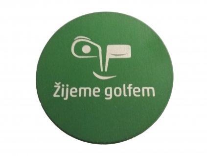 GrooveFix markovátko - Žijeme golfem - zelené