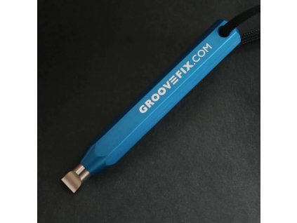 groovefix groove sharpener blue