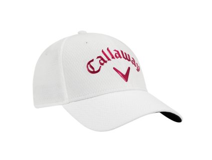 CALLAWAY dámská čepice Liquid Metal bílo-růžová