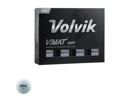 VOLVIK Vimat Soft golfové míčky bílé (12 ks)