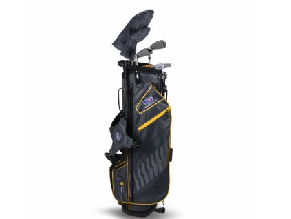 US Kids Golf WT10-s dětský golfový set UL63 160 cm (5 holí) šedivo-zlatý + Dárková krabička týček