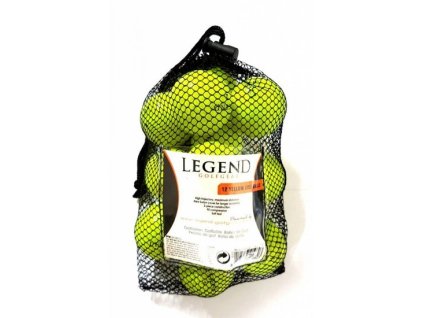 LEGEND golfové míčky - žluté (12 ks)