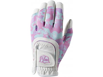 WILSON junior FIT-ALL rukavice bílo/růžová