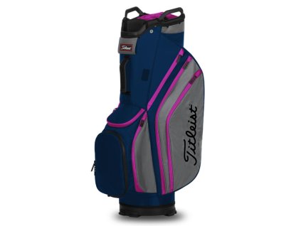 TITLEIST Lightweight Cart bag na vozík modro-růžová
