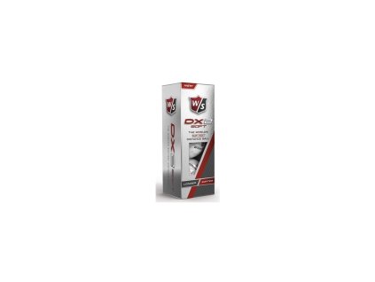 WILSON golfové míčky DX2 Soft (3 ks)