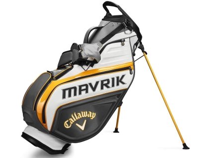 CALLAWAY Tour Staff Mavrik stand bag 20 šedo-bílo-oranžový