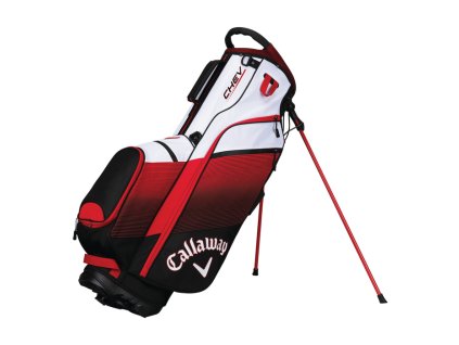CALLAWAY bag na záda Chev černo-červeno-bílý + Golfová pravidla