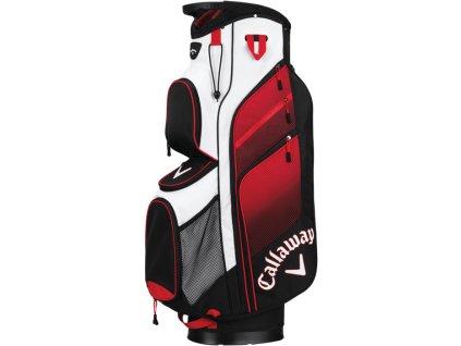 CALLAWAY bag na vozík Chev Org černo-červeno-bílý