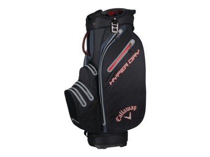 CALLAWAY Hyper Dry cart bag na vozík černo-šedo-červený