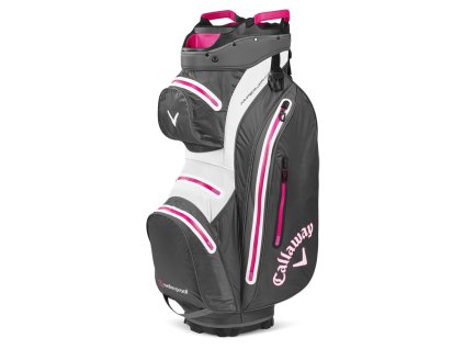 Callaway Hyper Dry 15 cart bag na vozík šedo-bílý