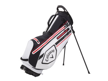 CALLAWAY Chev Dry stand bag bílo-černý