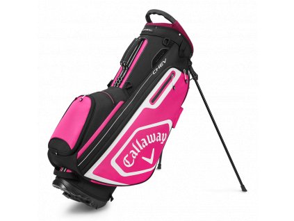 CALLAWAY Chev stand bag černo-růžový