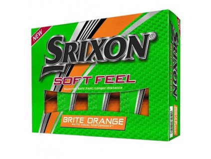 golfové míčky srixon soft fee brite oranžové