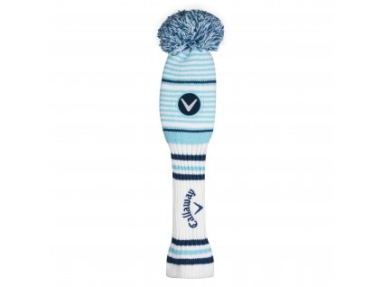 CALLAWAY Pom Pom headcover na fairwayové dřevo bílo-modrý