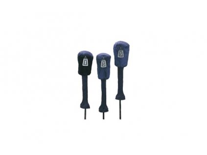 Sada headcoverů (1,3,5) s měnitelnými čísly - tmavě modrý