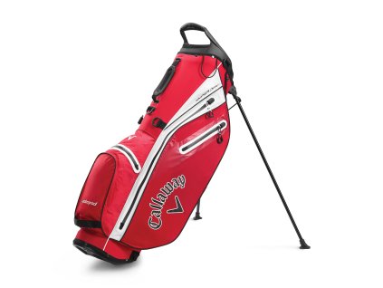 CALLAWAY Hyper Dry C stand bag červeno-bílý