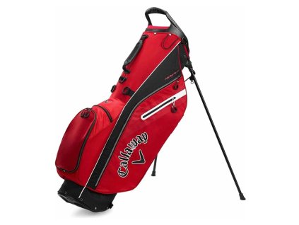 CALLAWAY Fairway C stand bag červeno-černý