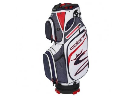 COBRA Ultralight cart bag červeno-bílý