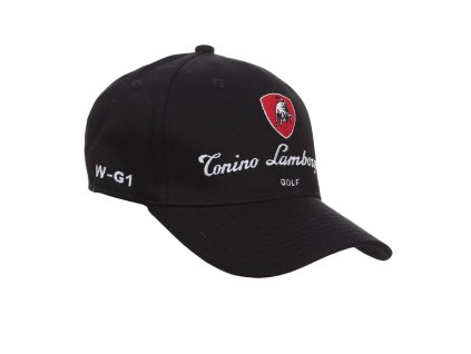 TONINO LAMBORGHINI kšiltovka černá