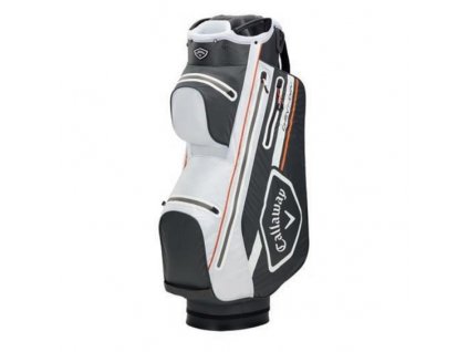 Callaway Chev Dry 14 cart bag na vozík Šedo-bílý