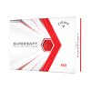 CALLAWAY Supersoft Matte 21 míčky červené - 12 ks