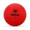 WILSON Duo Optix míčky červené - 12 ks