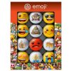 EMOJI dárkové balení míčků pro golfistu mix (12 ks)