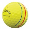 CALLAWAY Chrome Soft Triple Track golfové míčky - žluté (12 ks)