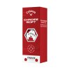 CALLAWAY Chrome Soft Truvis míčky bílo-červené (12 ks)