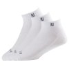 FOOTJOY ProDry Lightweight Sport pánské golfové ponožky bílé - 3 ks
