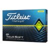 TITLEIST Tour Soft pánské golfové míčky žluté-dozen