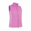 CALLAWAY Lightweight Quilted dámská vesta růžová