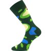 LONKA Doble Solo golfové ponožky tmavě zelené
