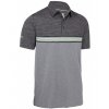 panske golfove triko callaway heathered chest stripe