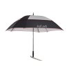 JuCad windproof umbrella black silver red on the trolleyR9Cip1x0fvxZA