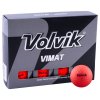 VOLVIK Vimat Soft golfové míčky - červené (12 ks)