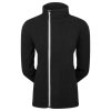 FOOTJOY Full-Zip Fleece Asymetric dámská mikina černá