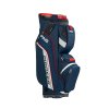 PING Pioneer 214 cart bag modro-červený