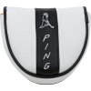 PING Mallet PP58 headcover na putter bílo-černý
