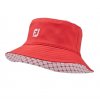 FOOTJOY Bucket Hat dámský klobouk červený