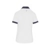 CALLAWAY Sleeve V-Placket Colourblock dámské tričko bílo-modré