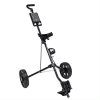 2 Wheel golfový vozík černý