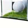 Průhledný stojan na golfový míček