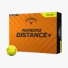 CALLAWAY Warbird Distance+ 25 golfové míčky - žluté (12 ks)