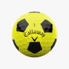 CALLAWAY ERC Soft 25 Truvis golfové míčky žluto-černé (3 ks)