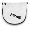 PING Icon headcover na putter mallet bílo-černý