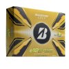 BRIDGESTONE e12 25 Straight golfové míčky žluté - (12 ks)