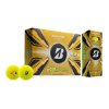 BRIDGESTONE e12 25 Straight golfové míčky žluté - (12 ks)