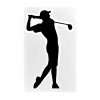 Golfová samolepka černá