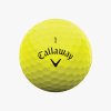 CALLAWAY Warbird Distance+ 25 golfové míčky - žluté (3 ks)
